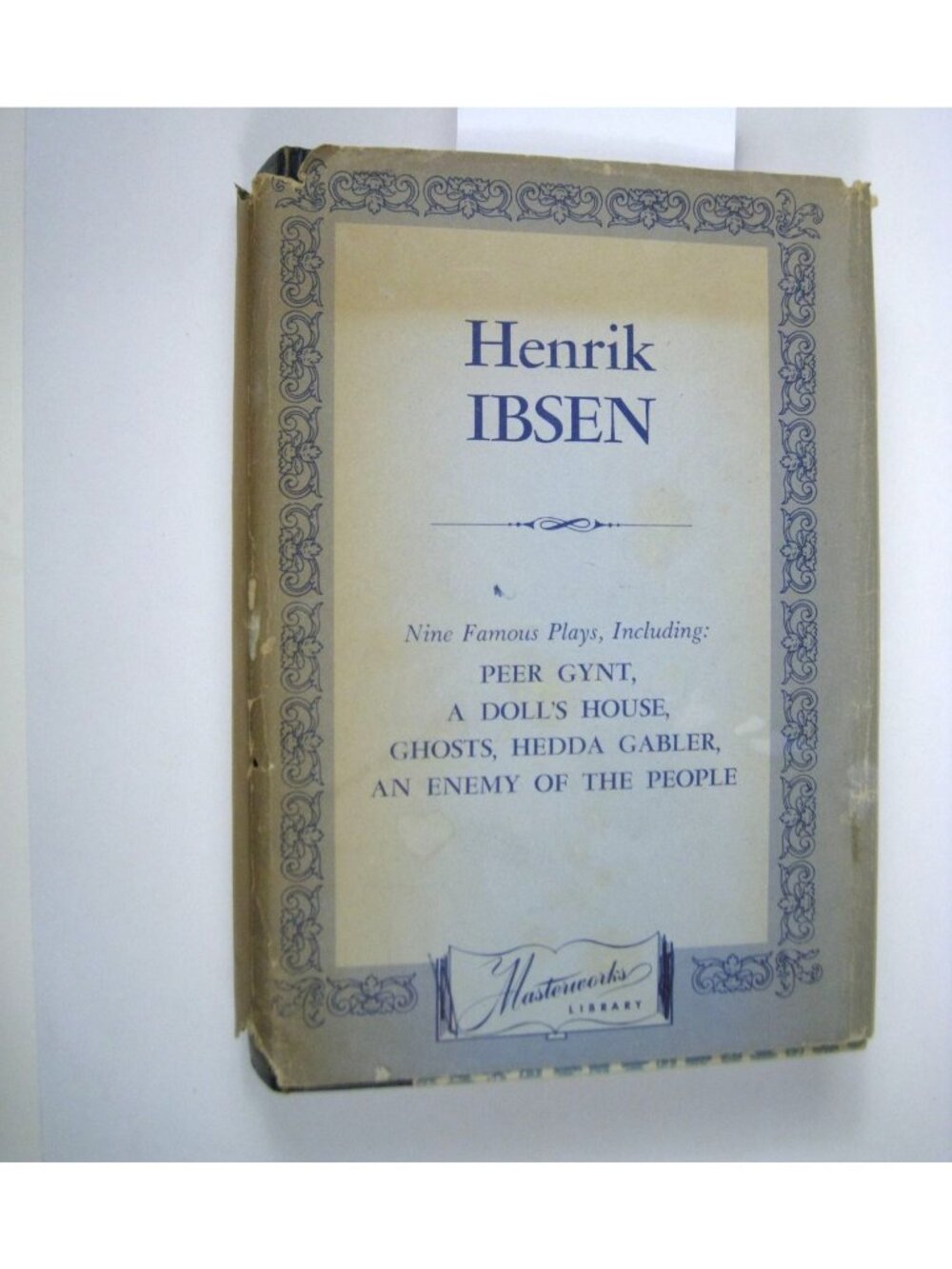 Henrik Ibsen Hardcover Book First Edition Greystone Press Masterworks Library